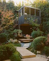 Studiojohnsharp On Instagram Introducing The Japanese Teahouse Featured In Dwellmagazine Elevated Open Air In 2021 Teahouse Design Tea House Green Architecture