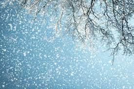 Digital illustration of hundreds of snow flakes filling the entire image with tan and light blue tinting. Snow Falling Literature Fiction Books Urbytus Com