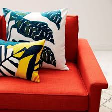 Wooden frame sofa with wood frame sofa with loose seat cushion. Leon Wood Frame Sofa