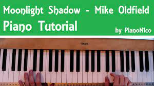 Moonlight Shadow By Mike Oldfield Piano Tutorial How To Play Hd Youtube