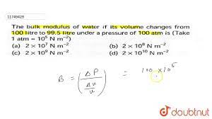 Sets in the java collection framework for this week's lab, you will use two of the classes in the java collection framework: The Bulk Modulus Of Water If Its Volume Changes From 100litres To 99 5 Litre Under A Pressure Of Youtube