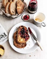 Pin By Chloe Zhang On Bread Jam Toast Breakfast Toast Breakfast
