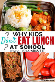 She also likes to keep frozen veggies on hand for days. This Is Why Your Kid Isn T Eating Lunch At School And How To Fix It