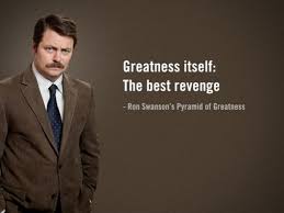 Ron Swanson Chart Of Manliness Ron Swanson Inspired