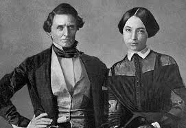 Jefferson Davis His Wife 20 X 30 Canvas Wall Art Urbane Interior Designs Inc Jefferson Davis Vintage Advertisement Photographic Print
