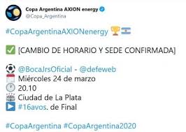 Ganó 60 encuentros, contra sólo seis de los trasandinos, y hubo 26 empates. Copa Argentina Estadio Definido Para Boca Y Defensores Tyc Sports