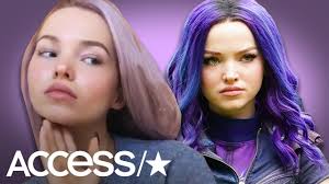 Alex shared this photo with the caption, 'icons at work @dovecameron @elirusselllinnetz'; Dove Cameron S New Hair Color Is Giving Off Major Descendants Vibes Youtube