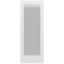 Feather River Doors Pantry Woodgrain 1 Lite Unfinished Pine Interior Door Slab E630 Slab Only 28x80 St Doors Interior Pine Interior Doors Tempered Glass Door