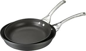 2 Piece Calphalon Contemporary Nonstick Frypan Set Crate And Barrel Calphalon Contemporary Crate And Barrel Cookware Sets