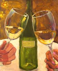 Pin By Lyndsey Thiessen On Art Wine Art Wine Painting Wine Glass Art