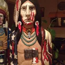 GALLAGHER CIGAR STORE INDIANS