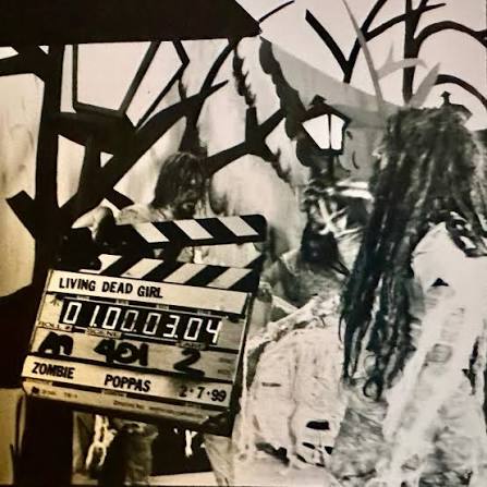 Behind the scenes of Living Dead Girl remix video back in 1999. #robzombie  #livingdeadgirl