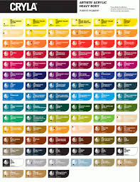 25 Prototypical Deco Art Americana Acrylic Paint Chart