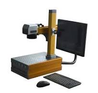 Exported to Taiwan, Korea Small Fiber Laser Marking Engraving Machine