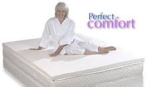 2 3lb Memory Foam Visco Elastic Mattress Pad Topper Overlay Cal King Size By Perfect Comfort 2 Memory Foam Mattress Pad Foam Mattress Pad Cal King Size