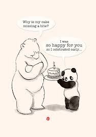 Happy Birthday For You Photographic Print By Panda And Polar Bear Happy Birthday Quotes For Friends Happy Birthday Quotes Happy Birthday Drawings