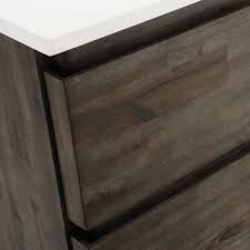 It has a warm gray finish with a hint of brown throughout, and a natural grain that will inject luxurious warmth into any space. Formosa 60 72 Or 84 Wide Wall Hung Double Sink Modern Bathroom Vanity Set W Mirrors By Fresca Kitchensource Com