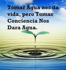 El agua me da vida