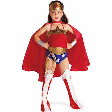 Girls Wonder Woman Halloween Costume Walmart Com