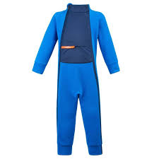 Portée en 2ème couche, cette combinaison chaude, douce et extensible apportera beaucoup de confort à votre bébé. Combinaison Polaire De Ski Luge Bebe Midwarm Bleue Lugik Decathlon
