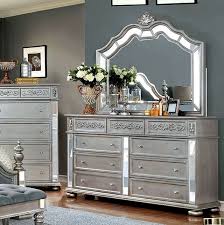 Discover our great selection of bedroom sets on amazon.com. Azha Transitional Glam Style Silver Bedroom Collection