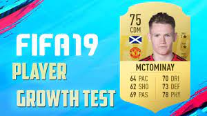 Here is what you need to know! Fifa 19 Scott Mctominay Growth Test Youtube