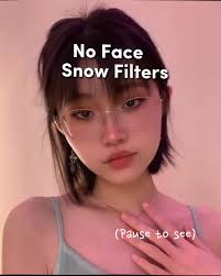 Snow Face Filter