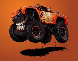 King Shocks And Robby Gordon S Trophy Truck Beastedup On Behance Trophy Truck Trucks Robby Gordon