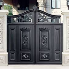 See more ideas about house design, compound wall design, fence design. Model Pagar Besi Tempa Minimalis Modern Tetap Klasik Dan Mewah