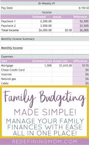 This Is An Amazing Family Budget Spreadsheet Finally Something I Can Use Month After Family Budget Spreadsheet Budget Spreadsheet Budget Spreadsheet Template