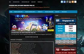 Live Draw Sgp Singapore Education Draw