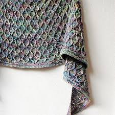 Many of us are drawn to variegated yarn: The Colourist Yarn Shawl Shawl Knitting Patterns Knitting Accessories