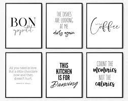 Kitchen Wall Art Printable Kitchen Printables Food Lovers Gift Food Sayings Downloads Kitchen Digital Print Food Quote Print Bundle Kitchen Wall Art Kitchen Wall Print Kitchen Printables