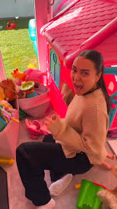 why's she so scared 👻😂 #hanby #hanbygang #prank #natalie #jasmine  #haloween