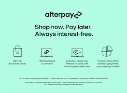 Afterpay limited (abbreviated as afterpay or apt) is an australian financial technology company operating in canada, the united kingdom, australia, the united states, and new zealand. Home Hyalite New Zealand