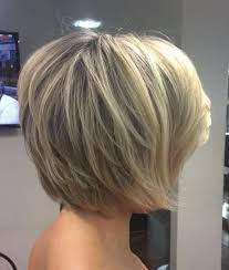 Here's a list of top 30 short blonde hairstyles, so you can let your inner captain marvel out! Layered Blonde Balayage Bob Short Hair With Layers Short Layered Haircuts Thick Hair Styles