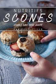 Scones Vegan Nutritifs Gourmands Sans Sucre Ajoute Nawai Li Rezept