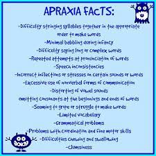 The person knows what he wants to say, but his brain has trouble planning voluntary movements of the lips, tongue, and. 8 Apraxia Ideas Apraxia Childhood Apraxia Of Speech Speech Disorder