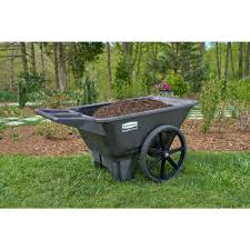 Whether you're a farmer, a landscaper or a backyard gardener, we offer a variety of rubbermaid lawn carts, wheelbarrows and rubbermaid garden carts that will help make your work easier and more productive. Black 300 Lb Capacity Rubbermaid Commercial Big Wheel Yard Cart Feet 7 5 Cu Fg564200bla Plastic Gardening Outdoor Carts Bins Ourvagabondstories Com
