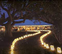 The Best Of Martha Stewart Weddings Wedding Reception Entrance Marquee Wedding Wedding Lights