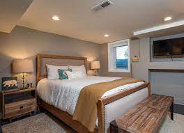 As you can see from the before photo the room was long and narrow. Basement Bedrooms 14 Tips For A Cozy Space Bob Vila