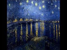 The starry night, an abstract landscape painting of an expressive night sky over a small hillside village by dutch artist vincent van gogh in 1889. Vincent Van Gogh Starry Night Over The Rhone Youtube