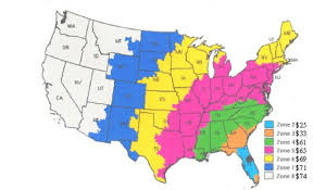 bathroom 2018 fedex zone map