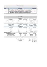 Si quieres saber de qué estoy hablando, sigue leyendo. Ejemplo De Precio Unitario En Un Muro Docsity