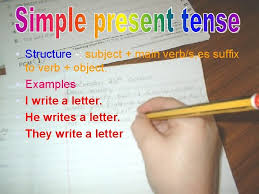 You add an es to the present form. P P T Types Of Tense 1 Present