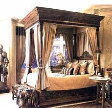 Pin By Decoration De La Maison On Medieval Canopy Bed Curtains Curtain Designs Canopy Bed