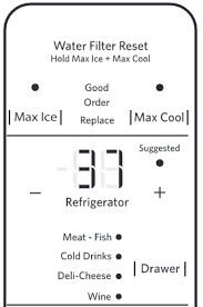 It may appear different but will still function the same. Water Filter Status Light Won T Reset Refrigerator Product Help Kitchenaid