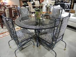 Nordic dining tables stools coffee hotel restaurant dining room lounge chair casual kitchen bedroom round table backrest chairs. Wrought Iron Dining Room Sets Youtube