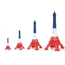 16 to 25 € maximum for adults and 4 to 12,5 € for children and young people), learn about the monument or news and events in the tower Eiffel Tower French Flag Souvenirs Paris France Rue Mouffetard