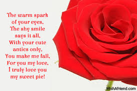 Nothing gives me so much joy than knowing i'm the reason behind your beautiful glowing smiling face. The Warm Spark Of Your Eyes Love Message For Girlfriend